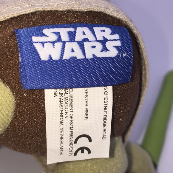 Star Wars Yoda 7” Plush Stuffed Toy Figure - Picture 4 of 10